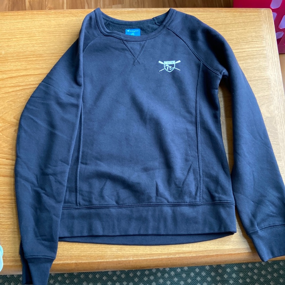 Champion crewneck black sweatshirt